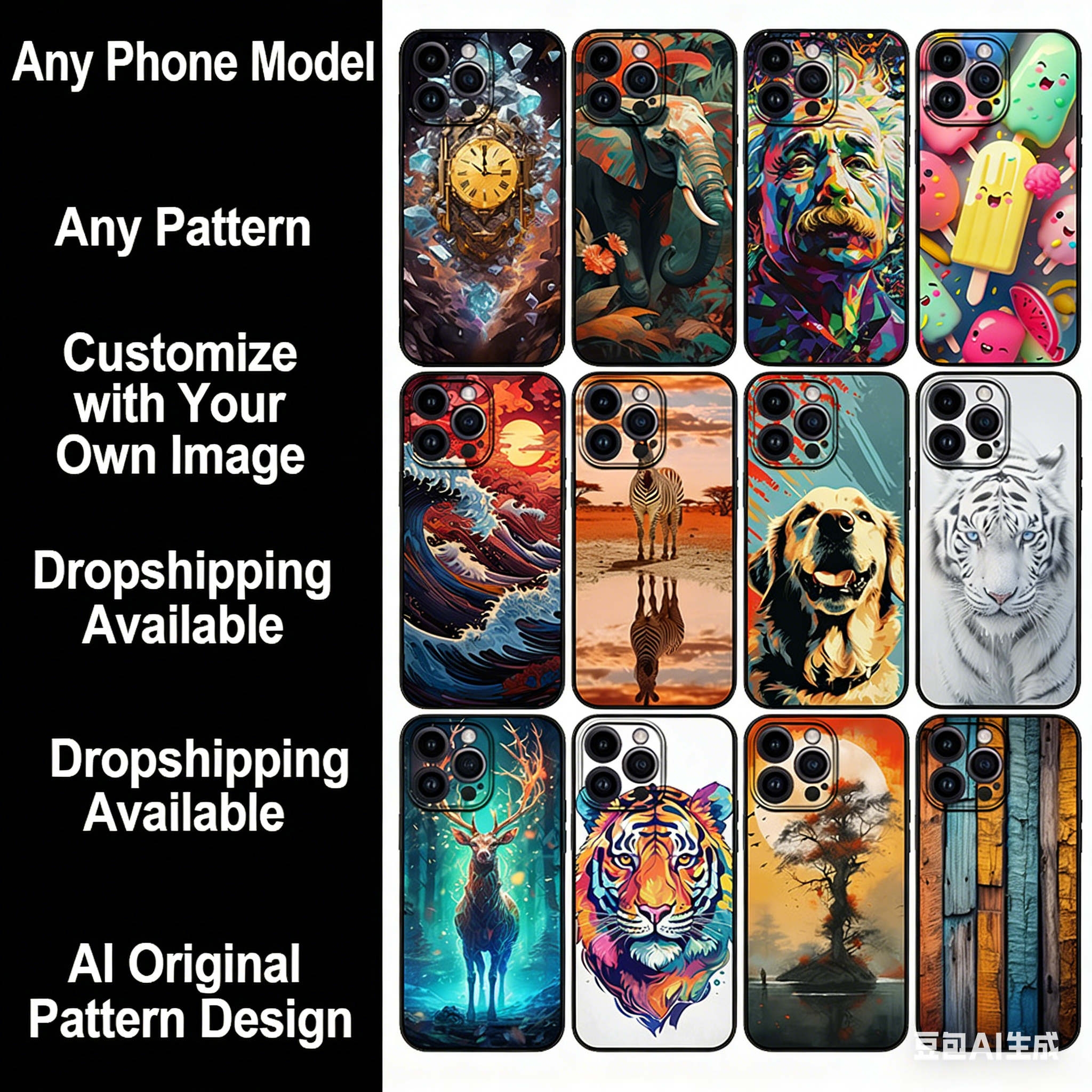 Personalized Phone Case | AI Original Art & Custom Image Printing