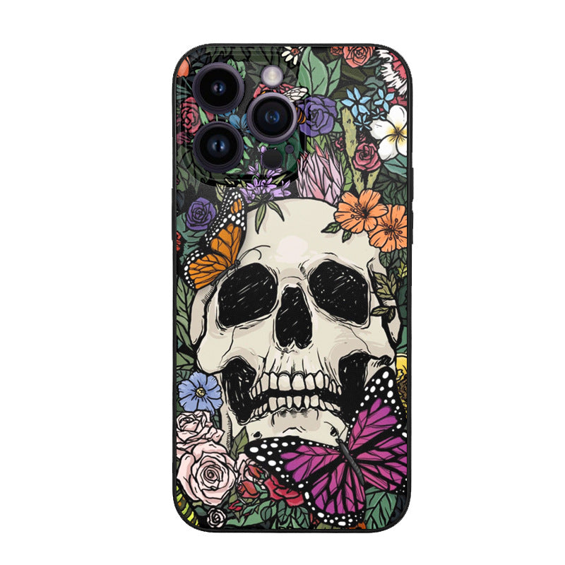 Applicable to Apple 12 retro oil painting wind carpet hair protective case mobile phone case pattern DIY